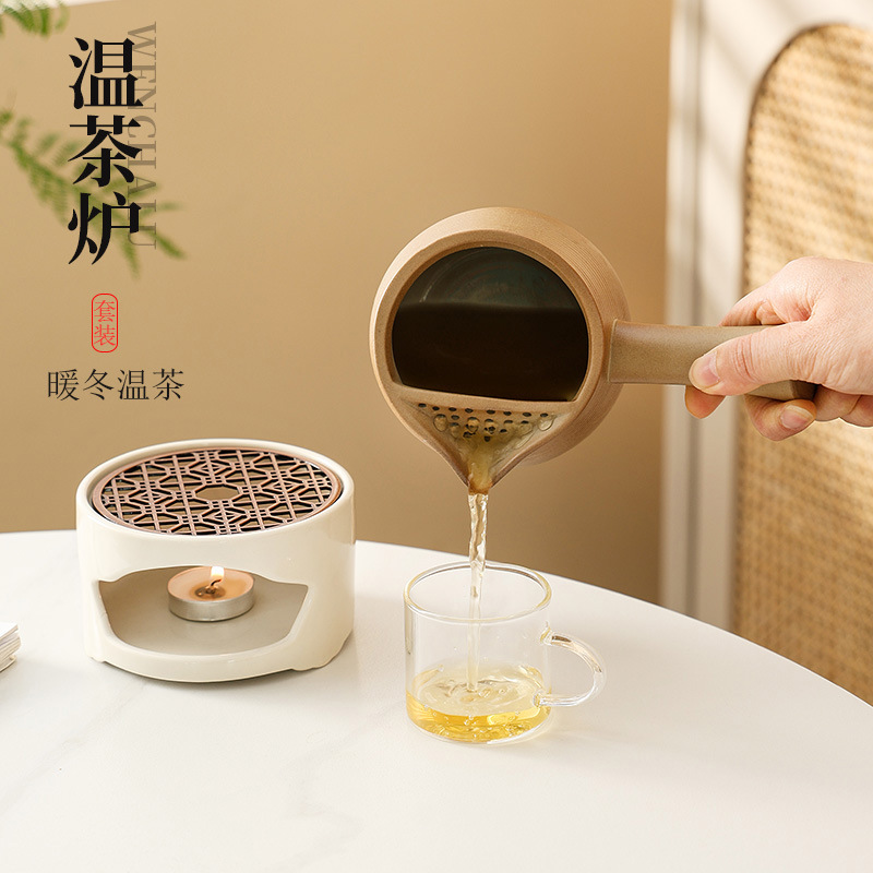 Керамический чайник для кипячения в японском стиле, ручной работы, винтажный, теплый, для домашнего использования, здоровье, новый стиль