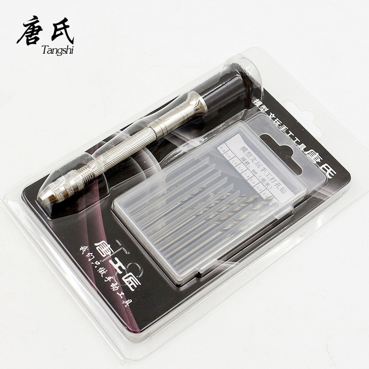 Hand Twist Drill Manual Hole Drill Reaming Drill Hole Puncher Wen Play Woodworking DIY Tools Mini Hand Drill Twist Drill