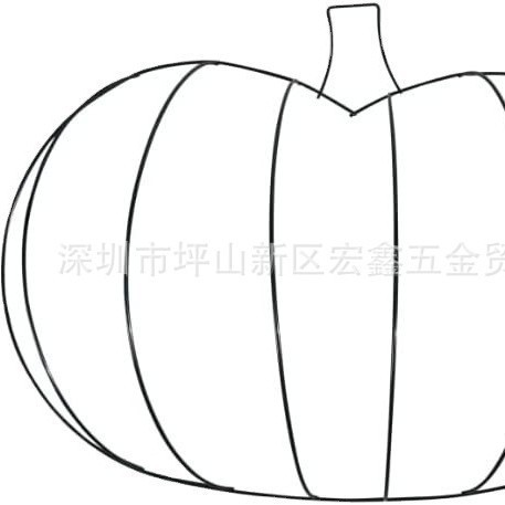 Pumpkin Halloween flower wreath heart-shaped flower wreath star flower wreath Christmas decoration String Light