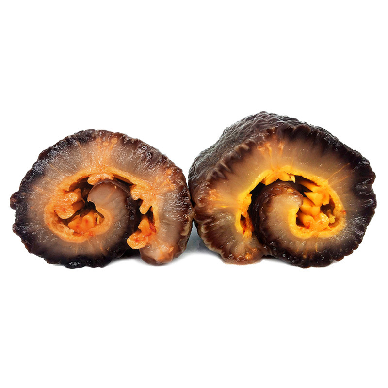 Fushi Trading Red Ginseng Circle Half Cut Whole 500g Factory Wholesale Russian Sea Cucumber Ready-To-Eat Seafood