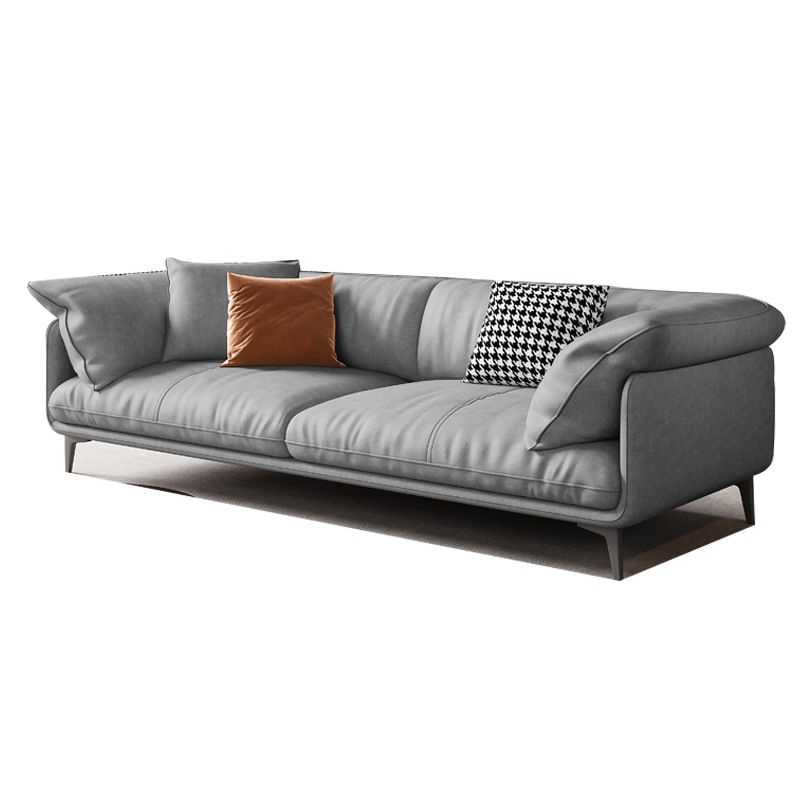 Non-Washable Cat Scratch Technology Fabric Sofa Living Room Small Apartment Simple Modern Four-Person in-Line Removable and Washable Free Shipping