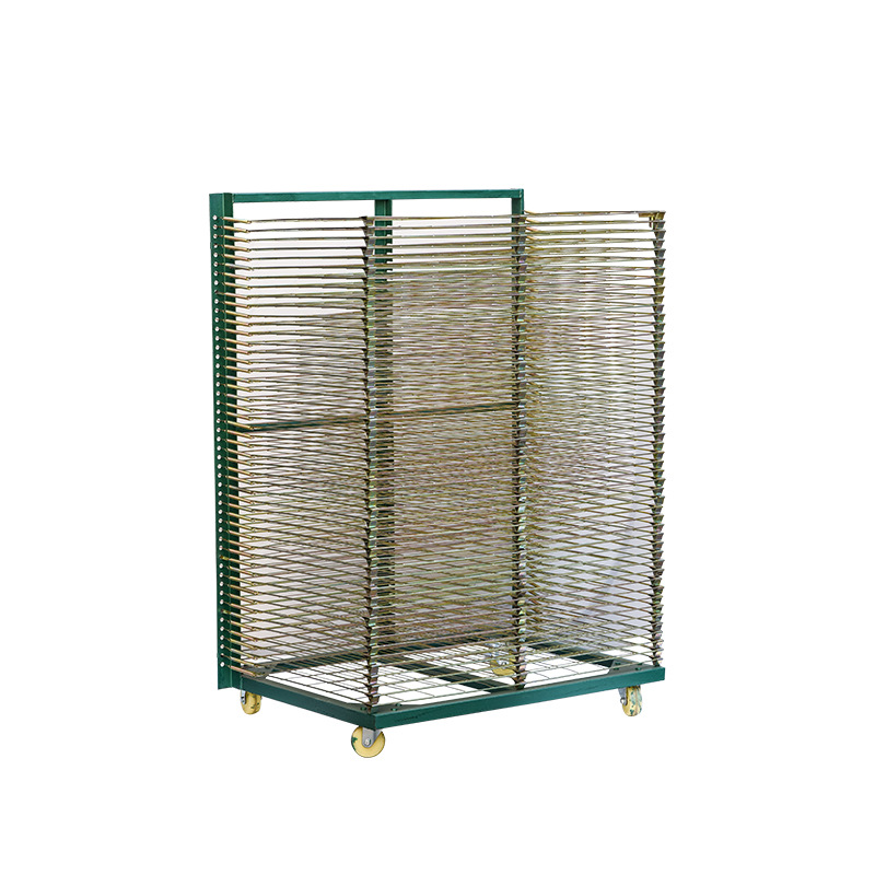 50-layer silk screen printing multi-layer rack reinforced multi-layer removable mobile storage drying rack net printing drying rack