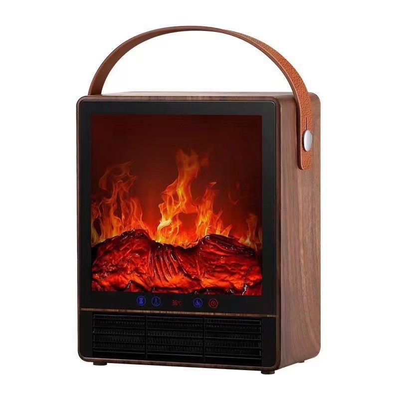 Camel Instant Heater Simulated Flame Indoor Heater Intelligent Voice Home Fireplace Energy-Saving Model