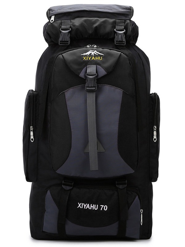 Cross-border New 70L Outdoor Mountaineering Bag Men's and Women's Sports Backpack Large Capacity Leisure Hiking Backpack