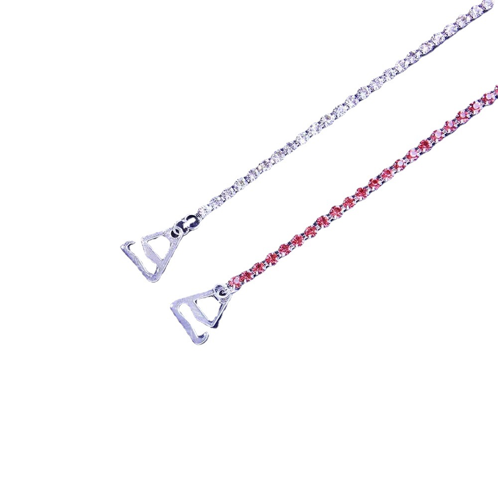 Amazon Fashion single row rhinestone Shoulder chain ins blogger same bra Shoulder chain Shoulder chain