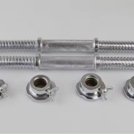 Universal Extended Steel Dumbbell Bar for Men's Fitness, Home Electroplated Smooth Bar 30/35/40cm