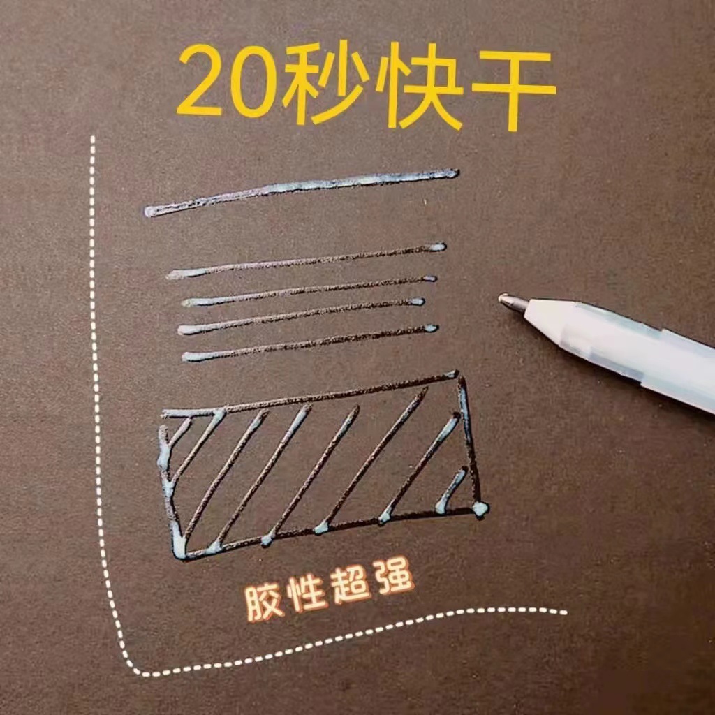 Cartoon dispensing pen hand account pen glue pen glue point glue wholesale entrepreneurship manual dispensing sticker paste wholesale students