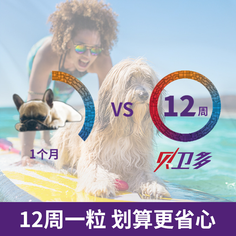 Anti-Counterfeiting Can Check Beweiduo Pets, Special for Dogs, Small/Medium/Large Dogs, Long-Lasting External Area
