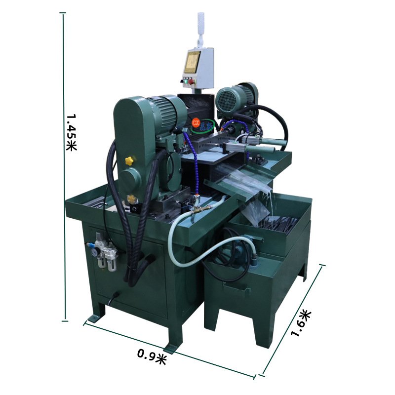 Fully Automatic Double-Head Tapping Machine, Horizontal Cnc Tapping Machine, Special Tapping Machine for Round Pipes and Iron Pipes, Adjustable Length