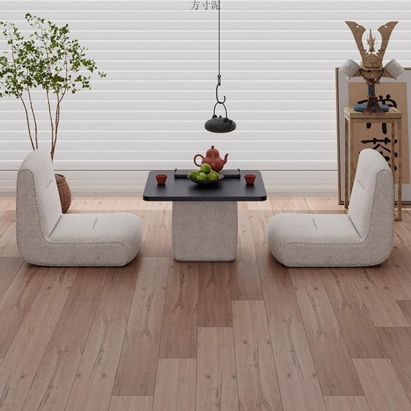 Комплект стола и стула для окна, балконный татами кофейный стол, простой низкий стол из массива дерева