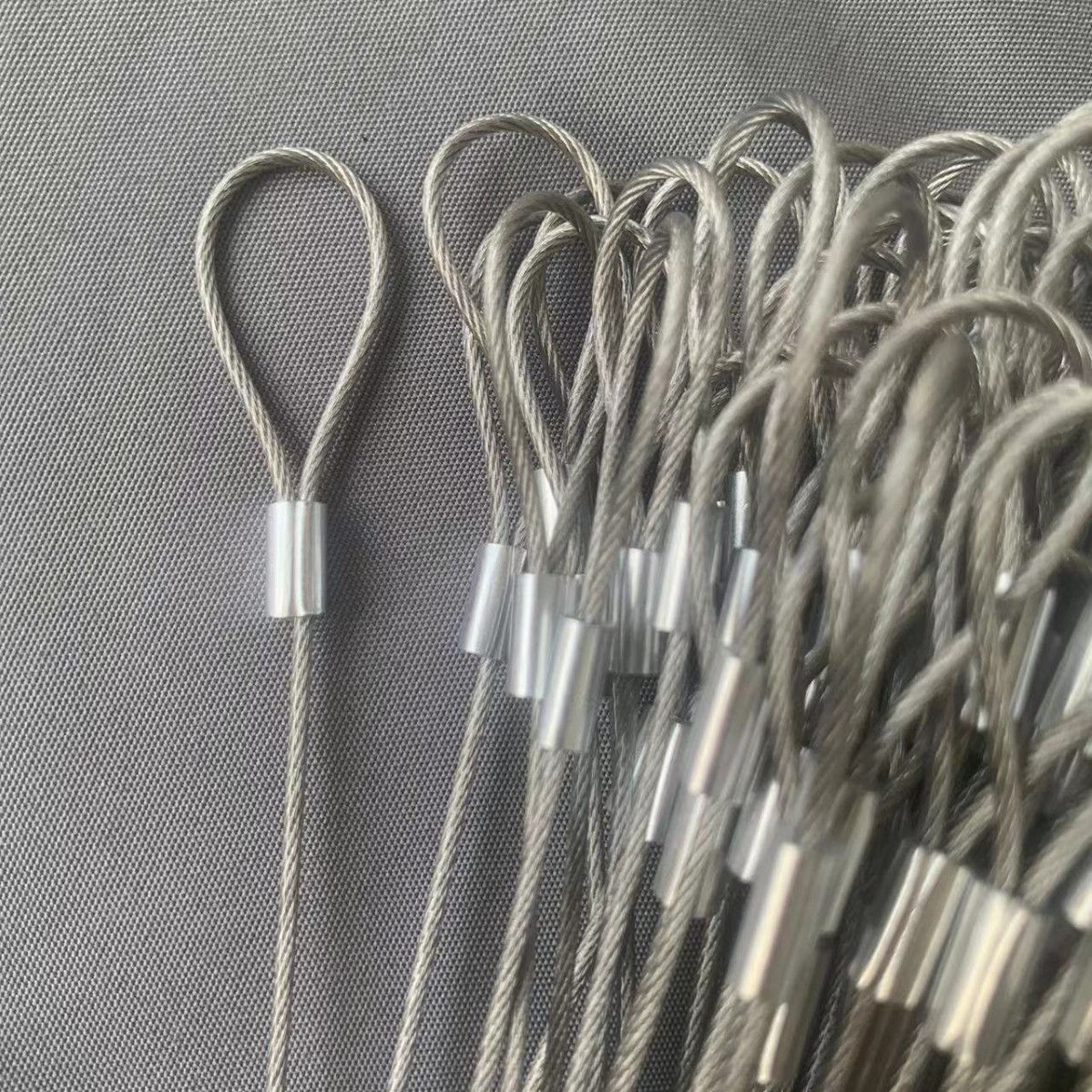 In-Stock Wholesale Stainless Steel Safety Rope Terminal Connectors for Wire Rope Processing, Stage Safety Ropes, and Stage Accessories