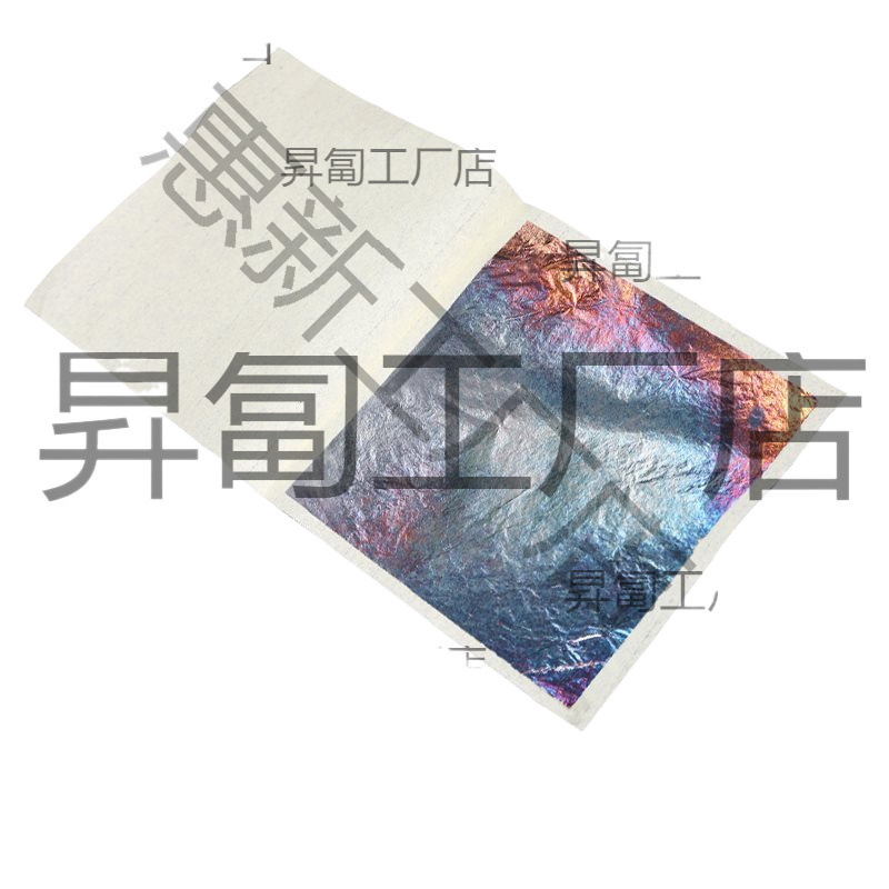 Handmade Burnt Foil Painting DIY Silver Foil Burnt Foil Copper Foil Painting Gold Foil Silver Foil Paper Paint Foil Nail Art Material