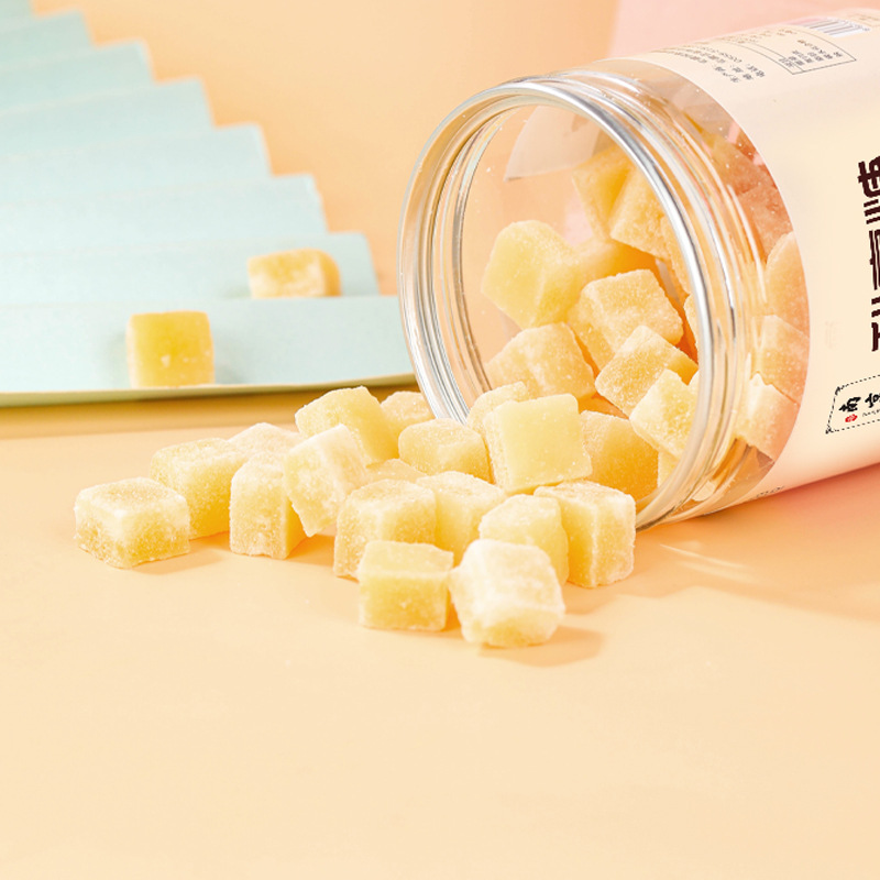 Factory Direct Sales Nanjing Tongrentang Pear Paste Sugar Cool Mint Flavored Pear Paste Sugar Snacks Handmade Baicao Pear Paste Sugar