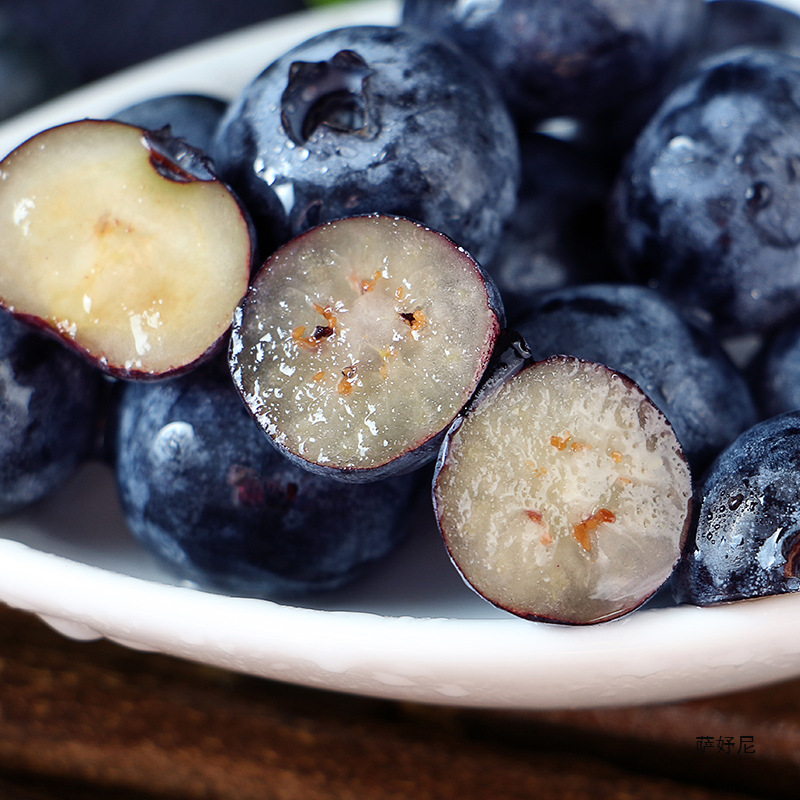 Yunnan Sweet and Juicy Blueberry Plateau Fresh Berries Sweet and Sour Seasonal Fruit Blueberry Seasonal Fruit