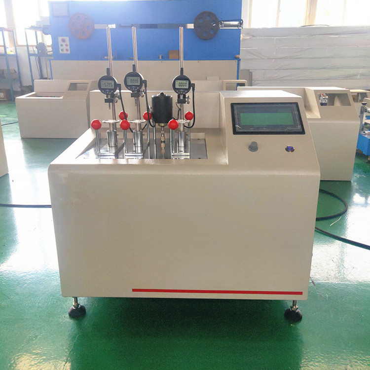 Touch Screen Thermal Deformation Softening Point Tester Plastic Micrometer Pipe Dimension Card Softening Point Temperature Tester