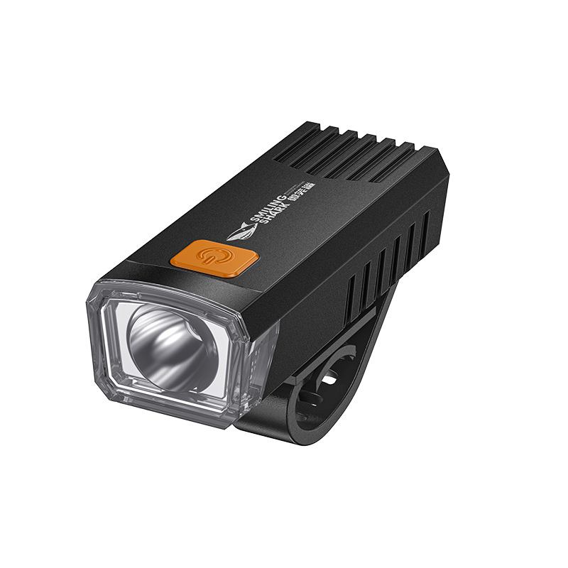 Smiling Shark Portable Easy to Install High Brightness Bicycle Light Outdoor Riding Four-speed Adjustment Large Floodlight Night Riding Light
