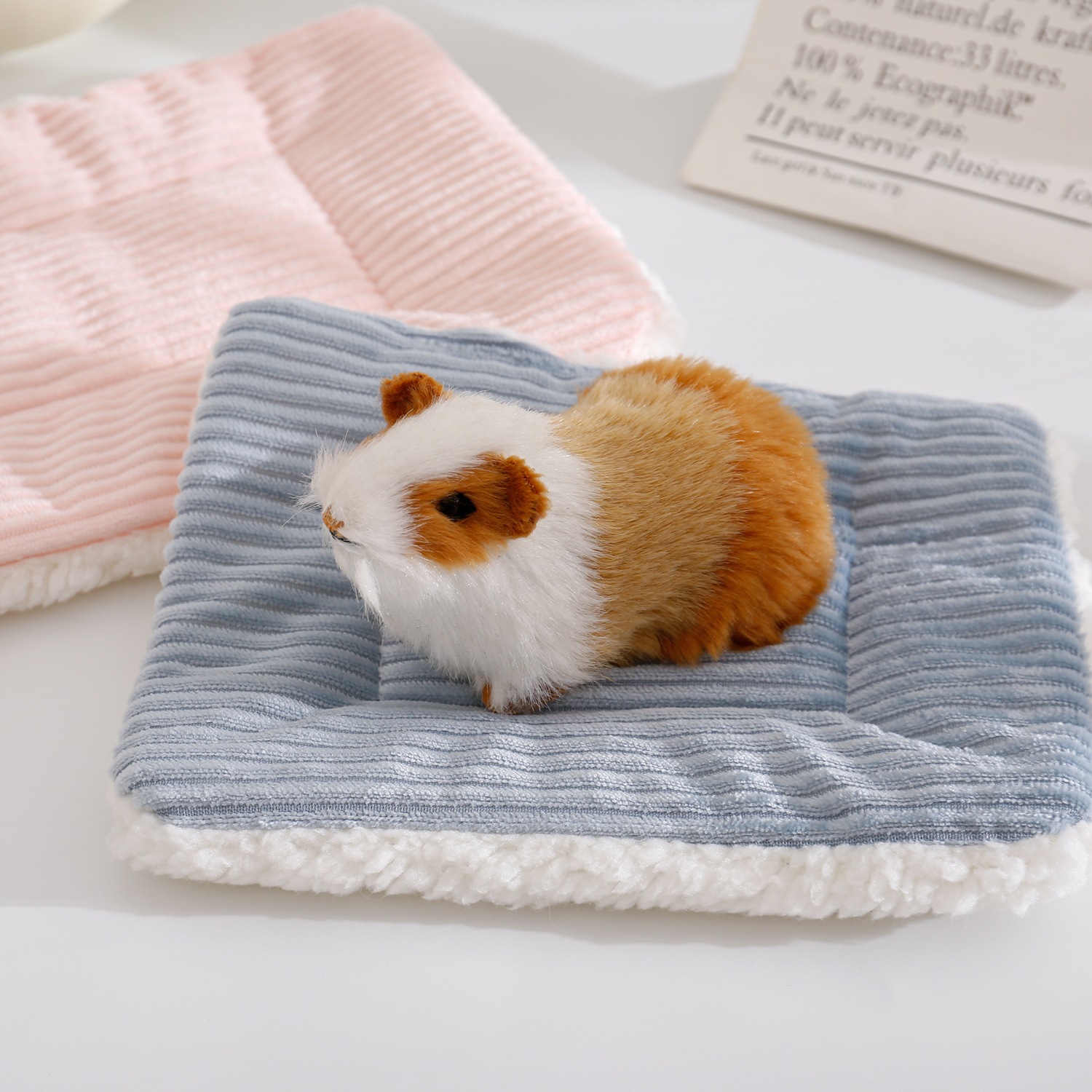Hamster nest mat small pet nest velvet cotton velvet warm cotton nest mat hamster hedgehog chinchilla rabbit small pet mat