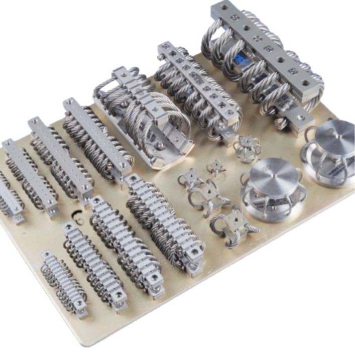 Wire Rope Vibration Isolators and Various Types of Rubber Vibration Isolators