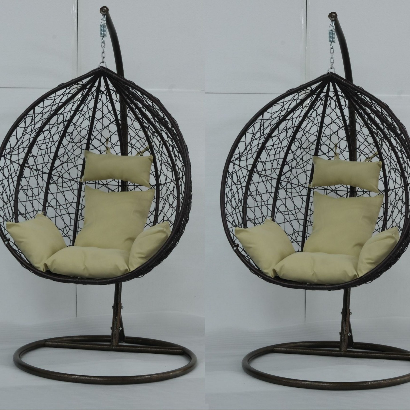 Hanging Basket Single Hanging Orchid Bird's Nest Swing Cushion Hanging Chair Cushion Rattan Chair Cushion Thickened Chair Cushion Changing Round Chair