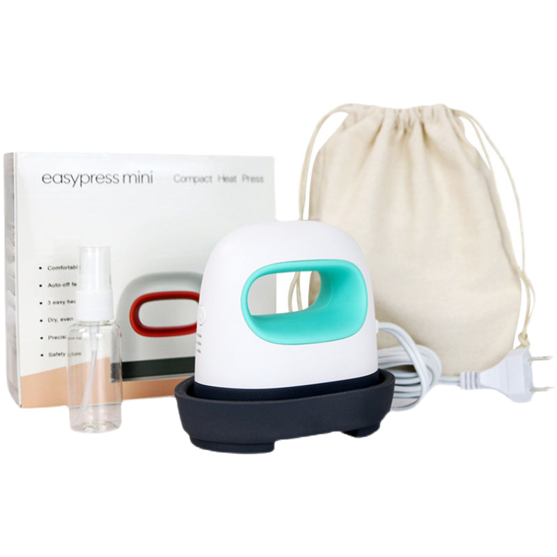 Mini Iron Heat Transfer Machine Household Ironing Electric Iron Mini Hot Stamping Machine Portable Heat Transfer Machine T-Shirt Hot Film Machine