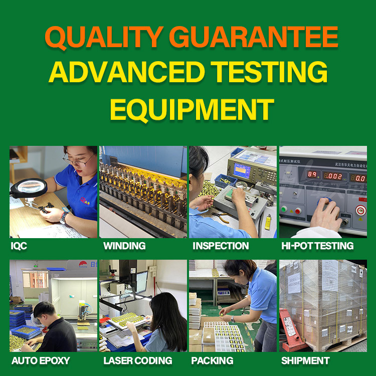 Support proofing EF20 unilateral widening switching power supply electronic high frequency transformer