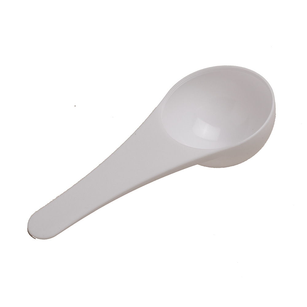 Plastic Measuring Spoon 2.5g White Can Be Used for Individual Packaging of Panax Notoginseng Powder, Milk Powder, Fruit Powder, Food-Grade Measuring Spoon
