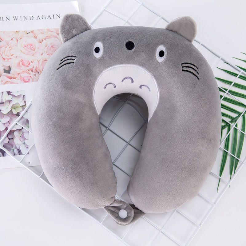 U-Shaped Pillow Cartoon Pillow U-Shaped Pillow Wholesale Printed Logo Cervical Spine Neck Pillow Driving Travel Student Lunch Break Nap Pillow