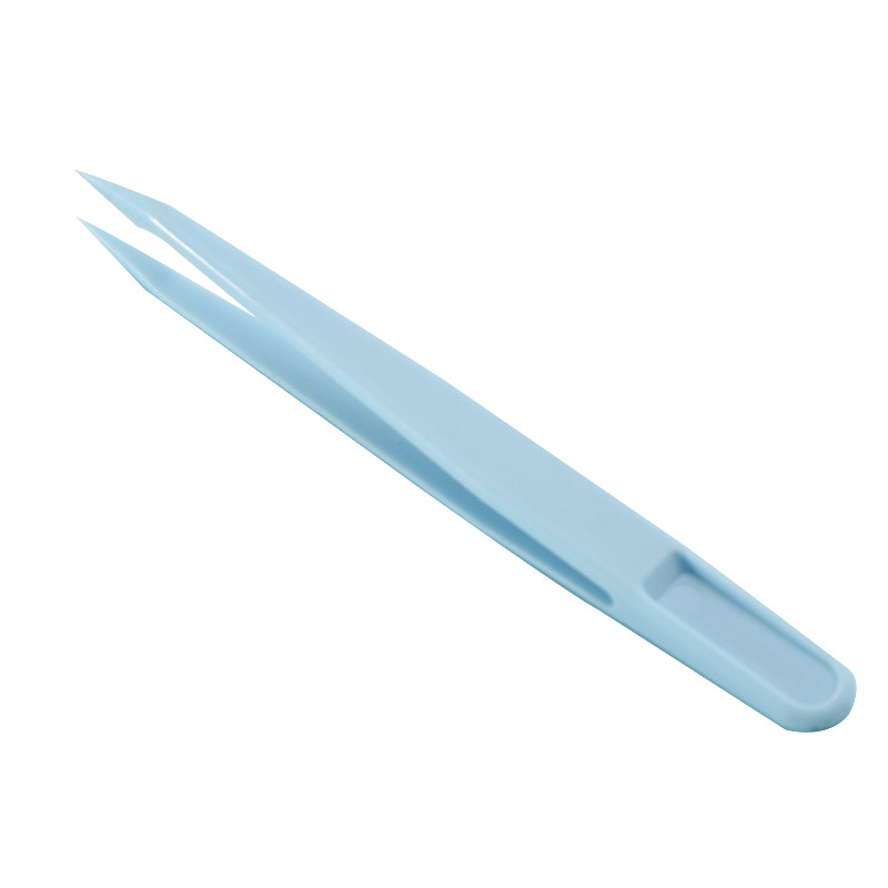 Hand account plastic tweezers hardened tweezers diy color tweezers tape elbow stickers straight stationery toys