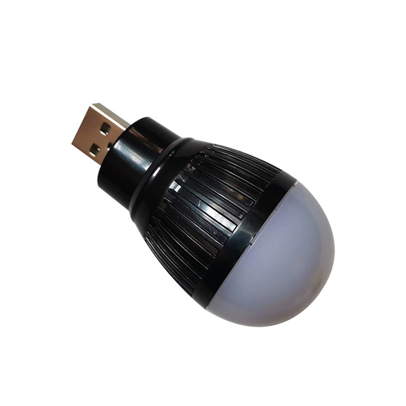 Led Colorful Small Light Bulb USB Portable White Light Travel Power Outage and Other Multi-Function Low-Power Emergency Light Lighting
