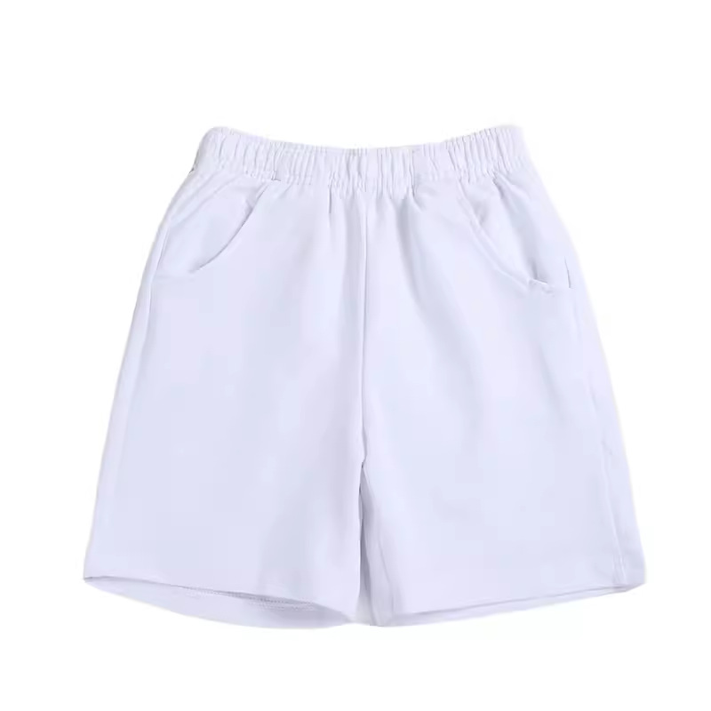 Children's Gray Sports Pants Boys and Girls Summer Thin School Uniform Pants Students Big Children's dark gray Straight Pants