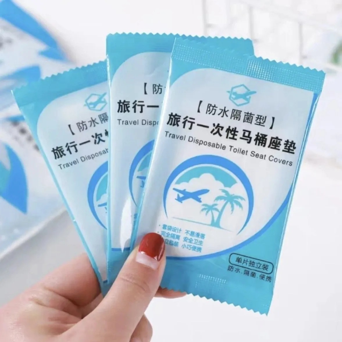 Disposable Toilet Hotel Special Travel Cushion Portable Toilet Maternal Waterproof Travel Bacteria Set into Home