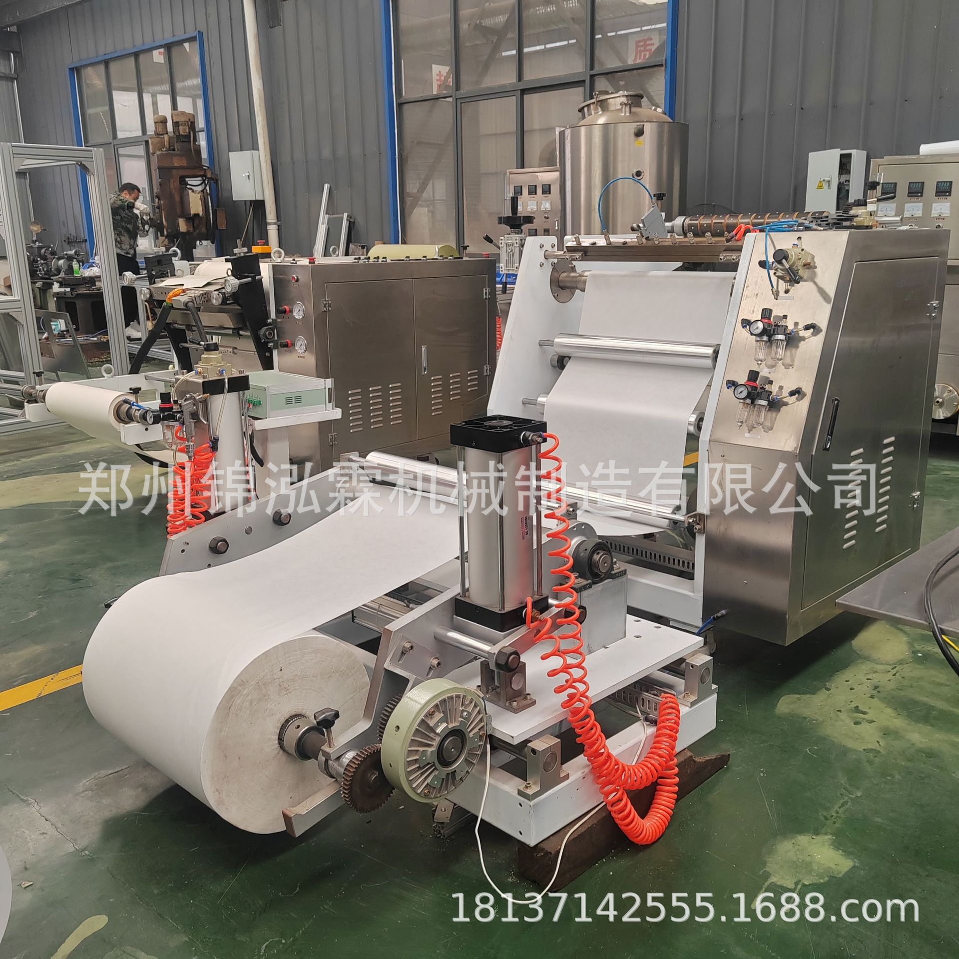 Disposable Hotel Supplies Linen Slitting Machine Waterproof Roll Slitting and Transverse Cutting Machine Foam Board Cutting Machine