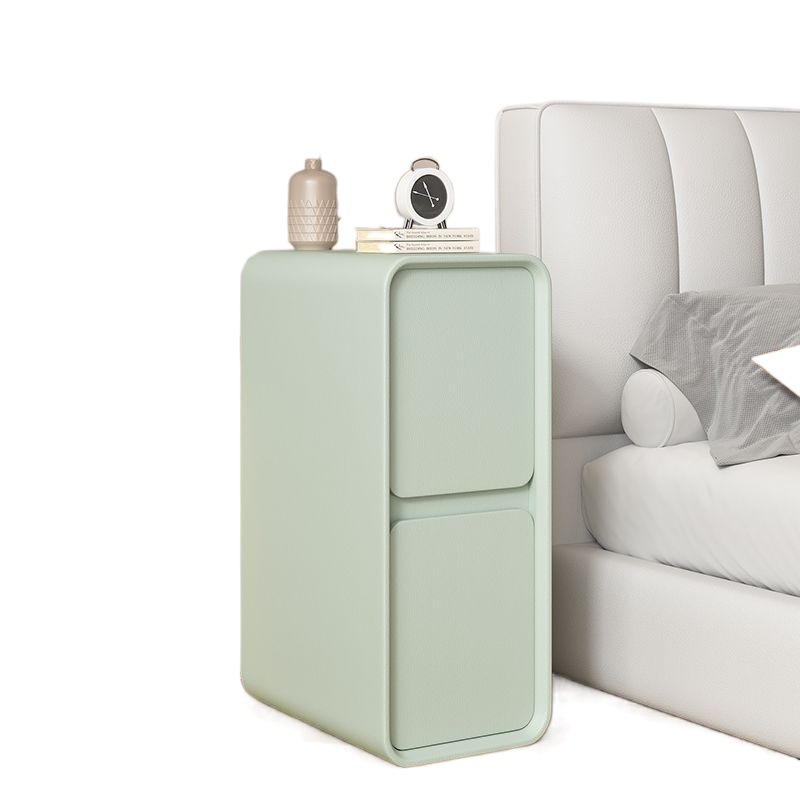 Light Luxury Solid Wood Bedside Table Cream Style Simple Modern Small Household Bedroom Bedside Cabinet 20cm Gap Super Narrow Cabinet