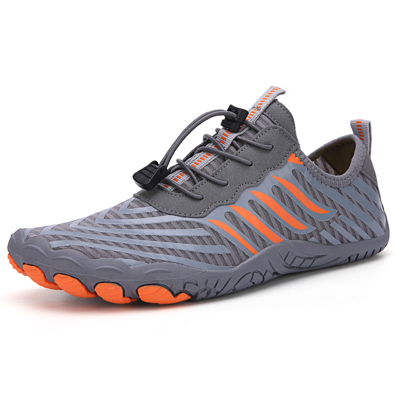 Cross-border Outdoor Tracing Beach Shoes Women's Non-slip Quick-drying Swimming Shoes Men's Fishing Five-finger Wading Shoes Indoor Fitness Shoes