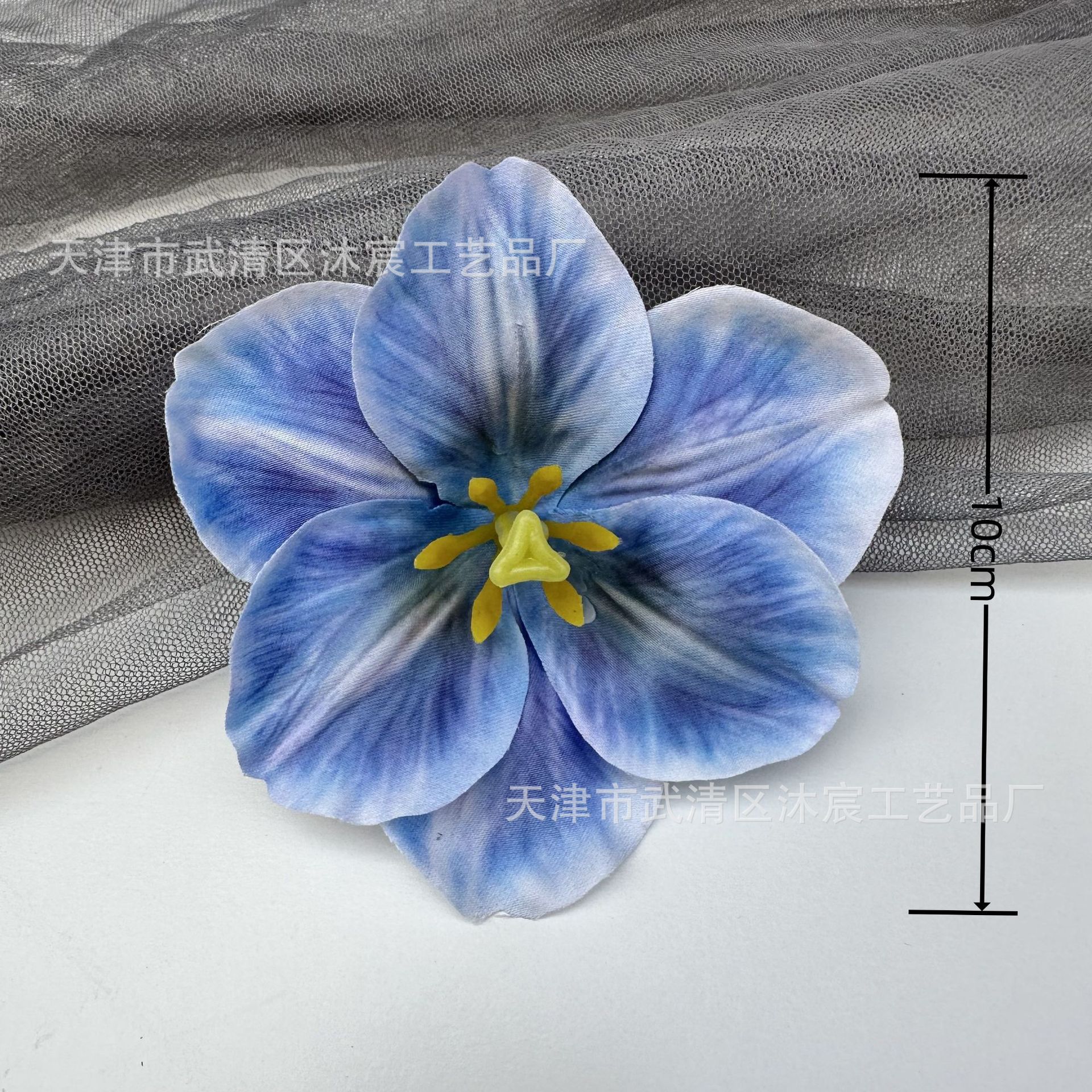 Simulated Tulip Flower Head Handmade Fake Flower Hairpin Hairpin Hair Accessories DIY Headdress Duckbill Clip Side Clip