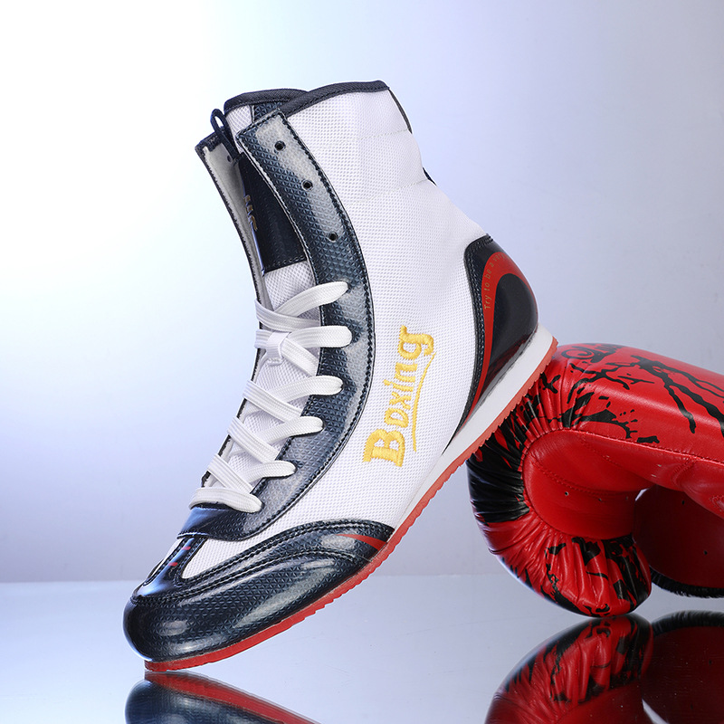 Boxing Shoes Martial Arts Sanda Training Fitness Fighting Wrestling Boxing Training Shoes