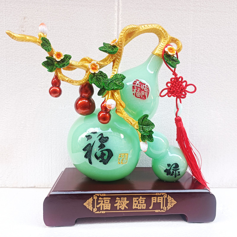 Фулу Линмен, тыква, Фулу, двойная полнота, смоляные изделия, фэн-шуй, украшения, подарки для открытия, домашний декор