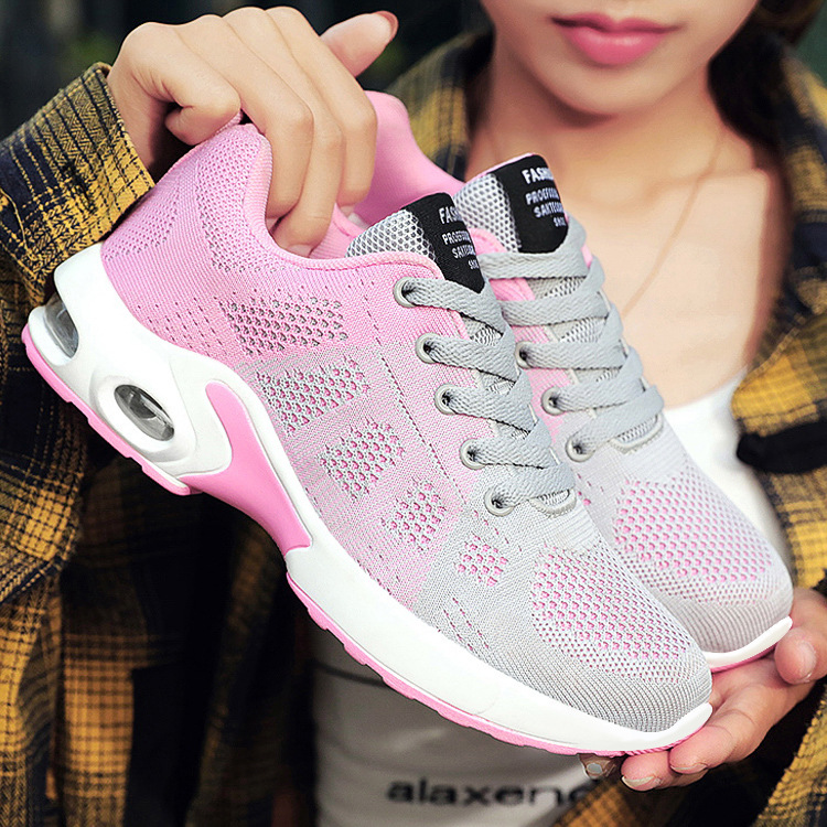 Cross-Border Women's Shoes, New Autumn Models, Export Women's Shoes, Large Size Running Shoes, Air Cushion Shoes, Casual Sports Shoes for Women