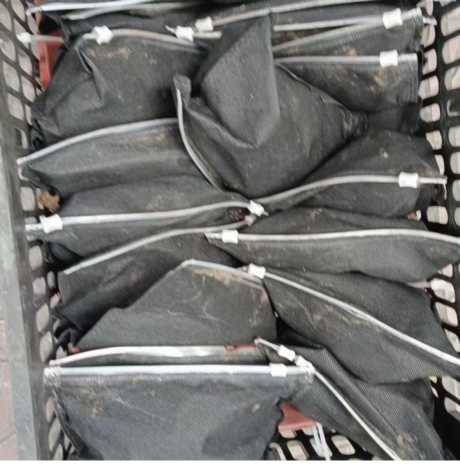 Пакет для рассады, дышащий, экологически чистый, двусторонний нетканый материал, маленький пакет, сумка для инструментов, пакет на молнии, сетка