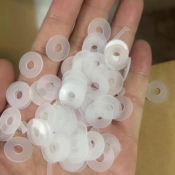 Оптовая продажа прозрачных ПВХ прокладок, износостойкие круглые плоские прокладки, водонепроницаемые, спецификации могут быть установлены