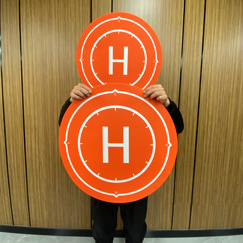 Aerial photography remote control aircraft landing pad apron 40 50 60CM coordinate pad portable foldable landing pad