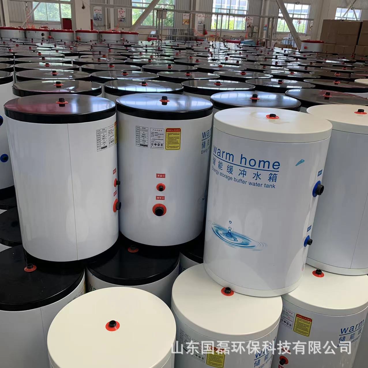 Air Energy Buffer Water Tank Manufacturer Oem Household Air Energy Heat Pump Enamel Liner Pressure Buffer Water Tank