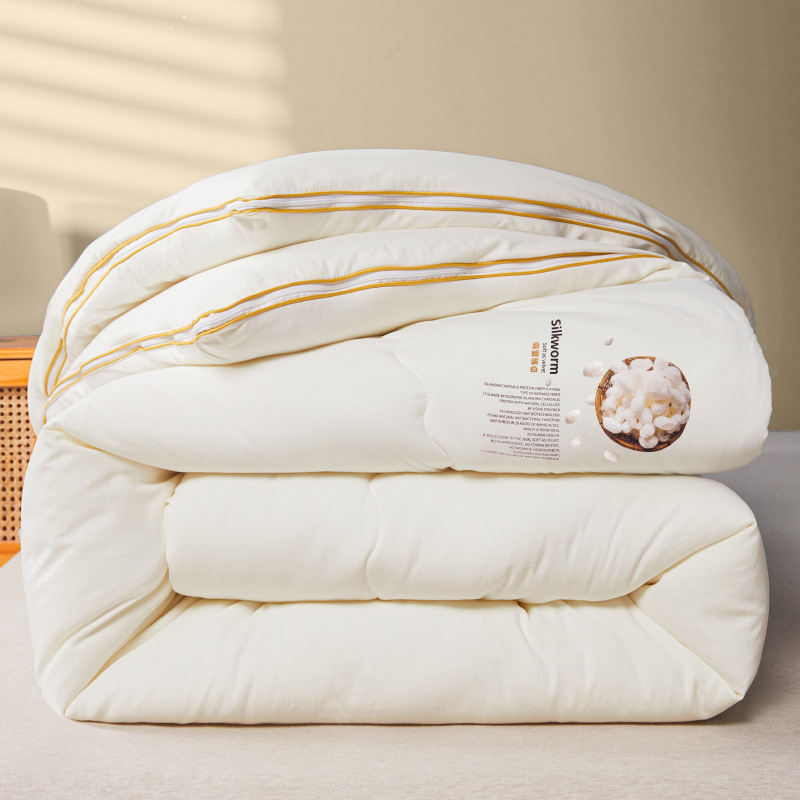 Class a Tongxiang Cotton Silk Quilt Mother's Quilt Pure Cotton Quilt Spring & Fall Quilt Thickeneded Winter Quilt Student Dormitory Air-Conditioned Quilt