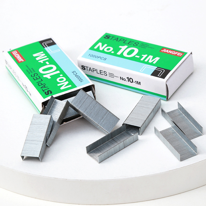 Household small size staple 10# binding staple student stationery office supplies stapler staple manufacturer