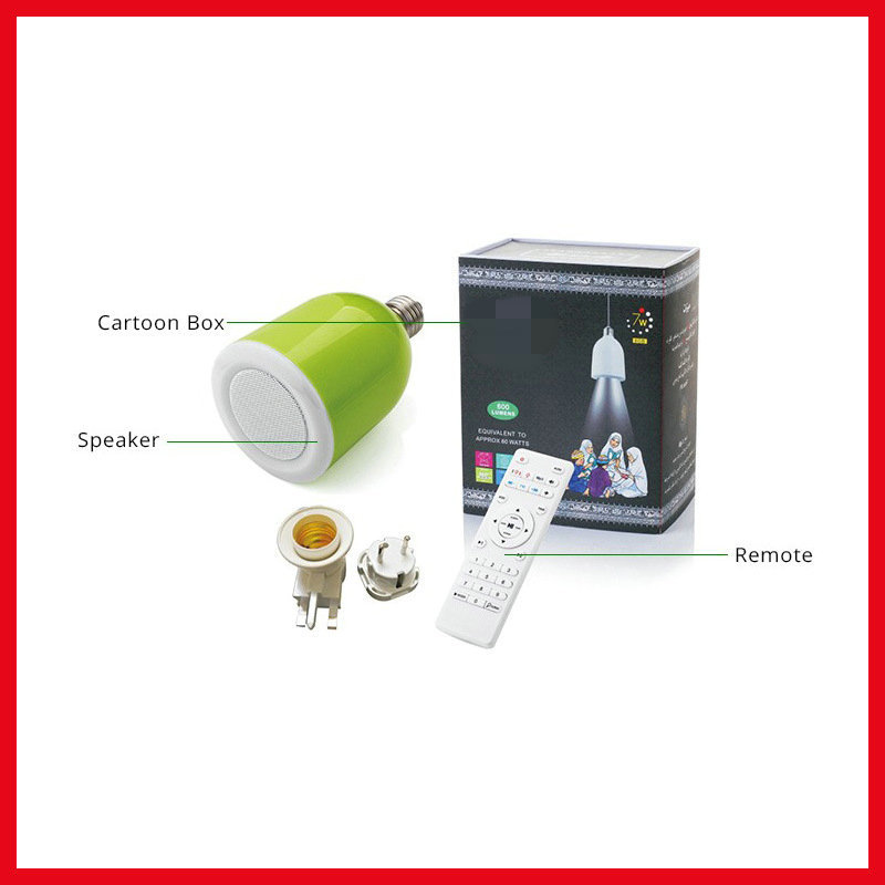 Sq102 Bluetooth Speaker Cross-Border E-Commerce Desktop Light Bulb Audio Remote Control Light App Control Smart Night Light