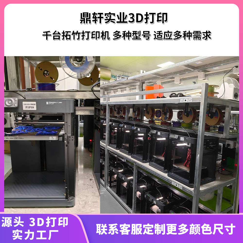 3D printing of various styles, colors, sizes, hand-made models, ornaments, crafts, toys, lighting, 3D printing