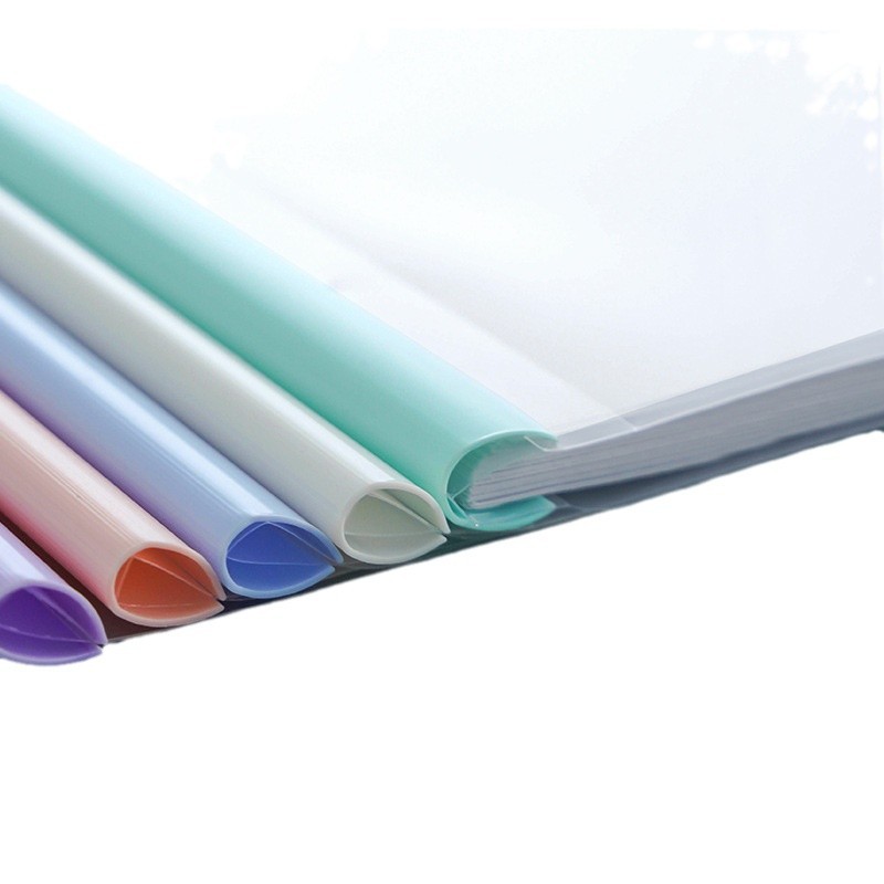 A4 sucker rod folder folder pull rod clip transparent thickened resume student examination paper folder data storage book