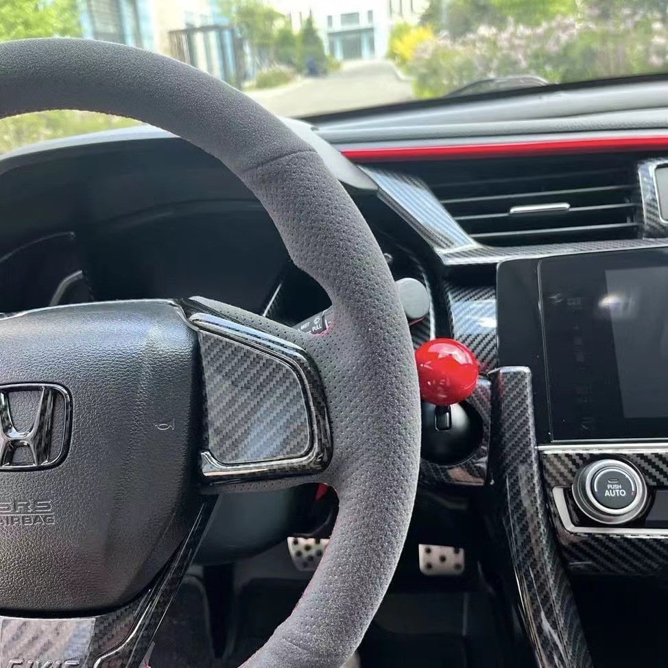 One-Click Start Remote Switch Plastic Club Type Car One-Click Start Button Decorative Start Decoration Universal