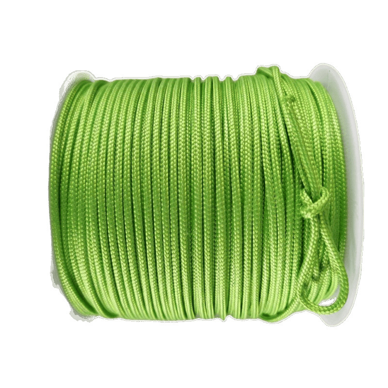 Manufacturer Sells 2mm Diameter Polymer Pe Rope Polyethylene Braided Rope Fish Protection Rope Bean Bag Lifting Rope Throwing Rope