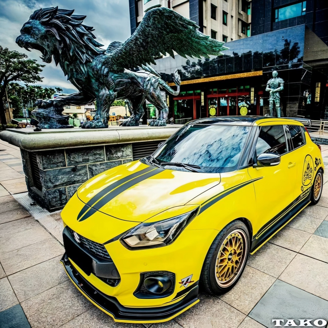 Suitable for Suzuki Swift Lamp Eyebrows SWIFT Lamp Eyebrows SWIFT 6 SPORT Headlights Modified Sticker Exterior Trim